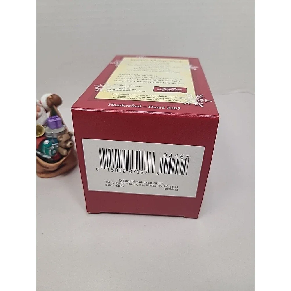 Exclusive 2005 VIP Keepsake Ornament: Santa's Magic Sack by Hallmark